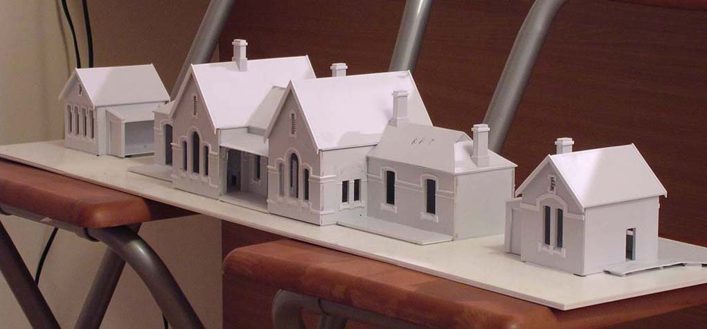 Tenterfield Railway Station model